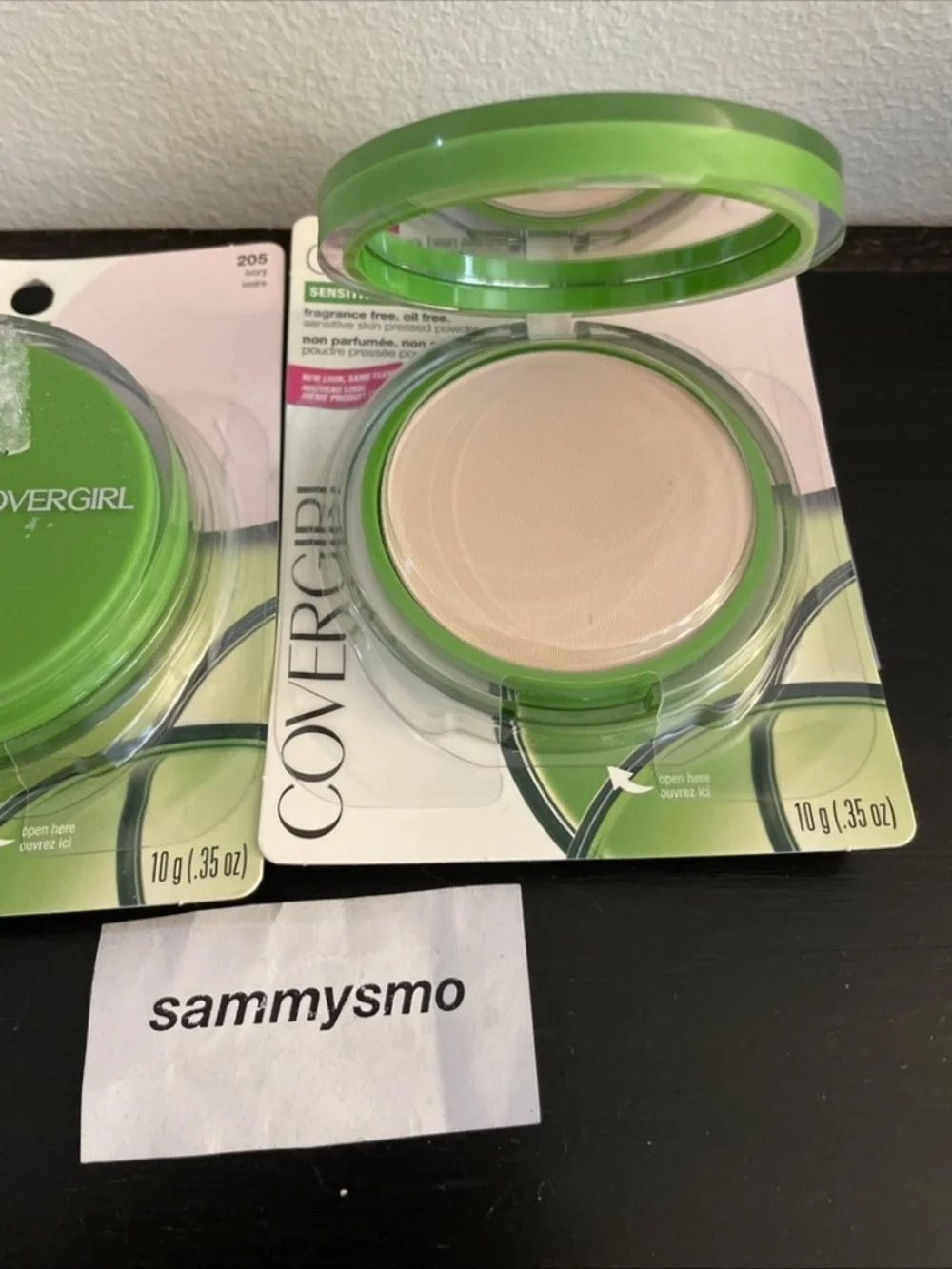 CoverGirl Clean Sensitive Skin Pressed Face Powder 205 IVORY, x2